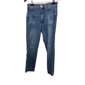 Amo Audrey Women's 27 Starlight Wash Denim Straight Leg Jeans